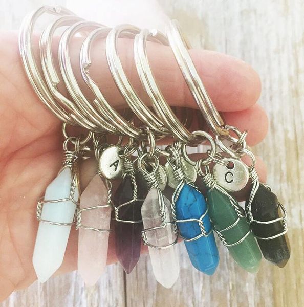 designer crystal wire wrapped key chain crystal keyring initial key chain healing crystals crystal key holder designer, Slivery;golden
designer crystal wire wrapped key chain crystal keyring initial key chain healing crystals crystal key holder designer, Slivery;golden