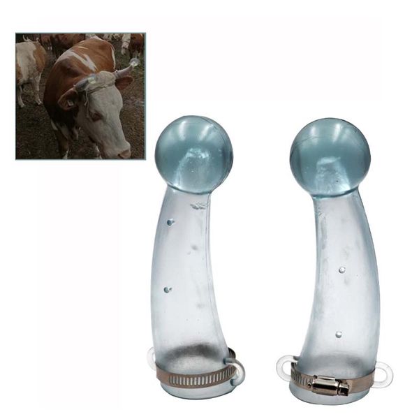 1 pair calf prevent collision tool calf horn cover anti fighting cow cattle angle proof cover silicone protect cover
1 pair calf prevent collision tool calf horn cover anti fighting cow cattle angle proof cover silicone protect cover