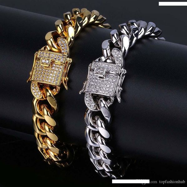18k genuine gold plated plated diamond buckles miami cuban chain 8 inch men hip hop bracelet, Golden;silver
18k genuine gold plated plated diamond buckles miami cuban chain 8 inch men hip hop bracelet, Golden;silver