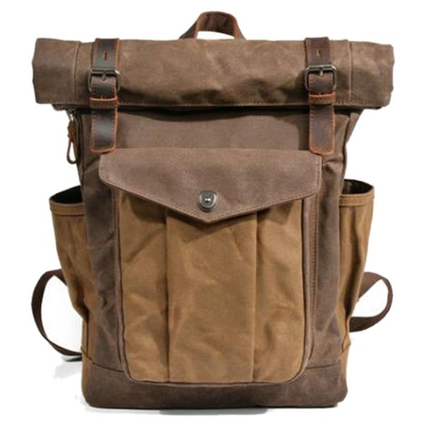 luxury vintage backpacks for men women oil wax travel backpack large waterproof daypacks retro backpack
luxury vintage backpacks for men women oil wax travel backpack large waterproof daypacks retro backpack