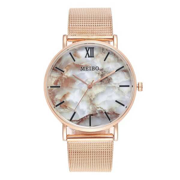 zerotime #501 2019 clock women's casual quartz stainless steel marble watch analog wristwatches wrist watch unique ing, Slivery;brown
zerotime #501 2019 clock women's casual quartz stainless steel marble watch analog wristwatches wrist watch unique ing, Slivery;brown