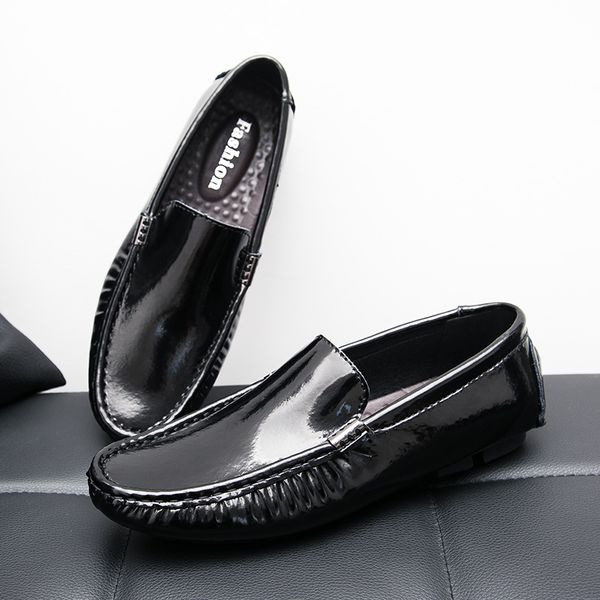 2019new summer fashion trend casual men shoes leather peas shoes men light business loafers male british wind oxford, Black
2019new summer fashion trend casual men shoes leather peas shoes men light business loafers male british wind oxford, Black