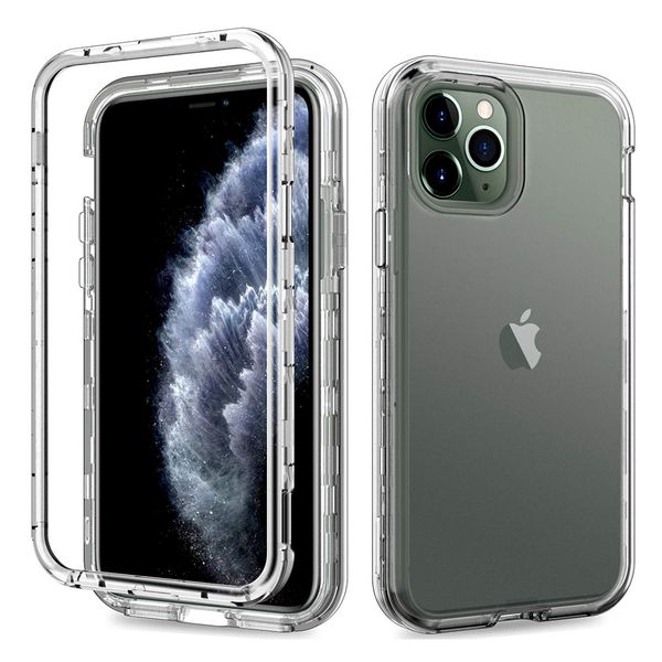 For Iphone 11 Case Clear Full Body Protection Soft TPU Hard PC Protective Case For Iphone 11 pro Max
For Iphone 11 Case Clear Full Body Protection Soft TPU Hard PC Protective Case For Iphone 11 pro Max