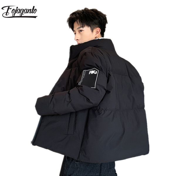 fojaganto new men winter parka autumn winter slim warm outwear mens brand casual solid color parkas jackets, Black
fojaganto new men winter parka autumn winter slim warm outwear mens brand casual solid color parkas jackets, Black