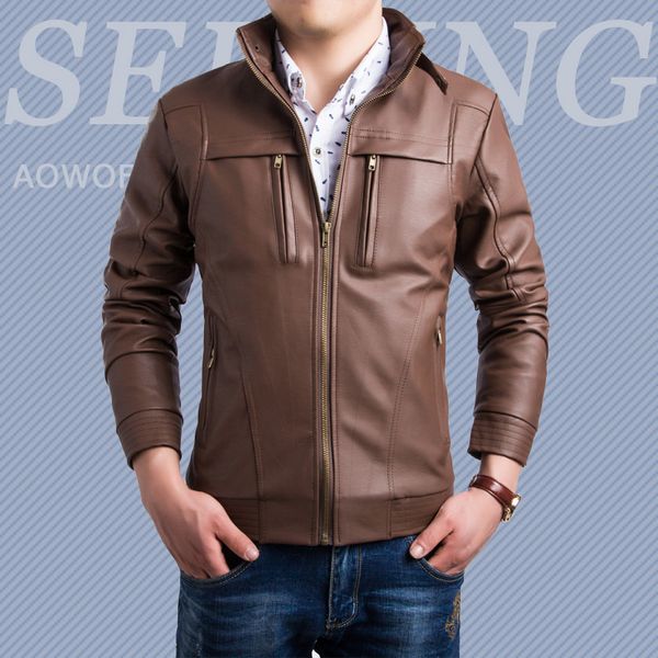 2019 spring and autumn new products men's leather coat washing large size leather coat western style y212, Black
2019 spring and autumn new products men's leather coat washing large size leather coat western style y212, Black