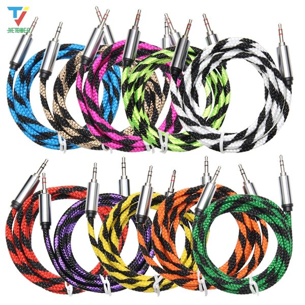 300pcs/lot snake pattern 1.5m audio cable 3.5mm male to male audio stereo aux cable cord for tv computer mp3 for smartphone
300pcs/lot snake pattern 1.5m audio cable 3.5mm male to male audio stereo aux cable cord for tv computer mp3 for smartphone
