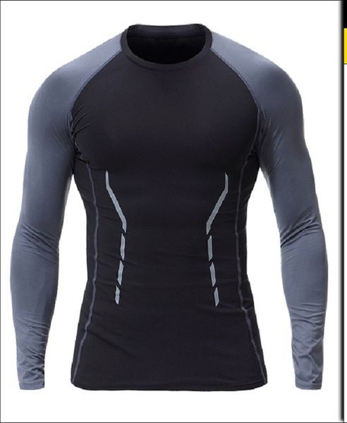 running shirts dry fit mens gym clothing scoop neck long sleeves qu dry underwear body building suiit polyester apparel, Black;blue
running shirts dry fit mens gym clothing scoop neck long sleeves qu dry underwear body building suiit polyester apparel, Black;blue