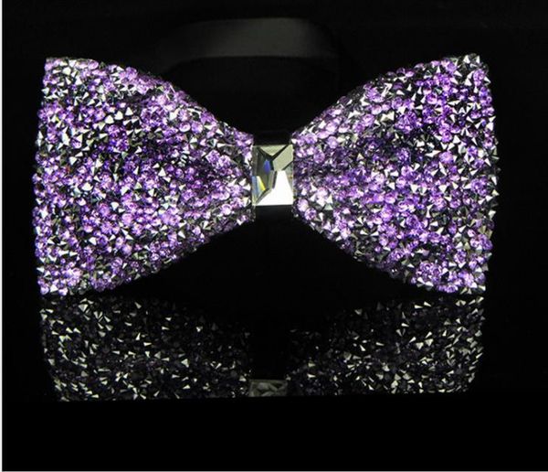 high-end luxury diamond tie men's bow suit korean version pointed sky star, Blue;purple
high-end luxury diamond tie men's bow suit korean version pointed sky star, Blue;purple
