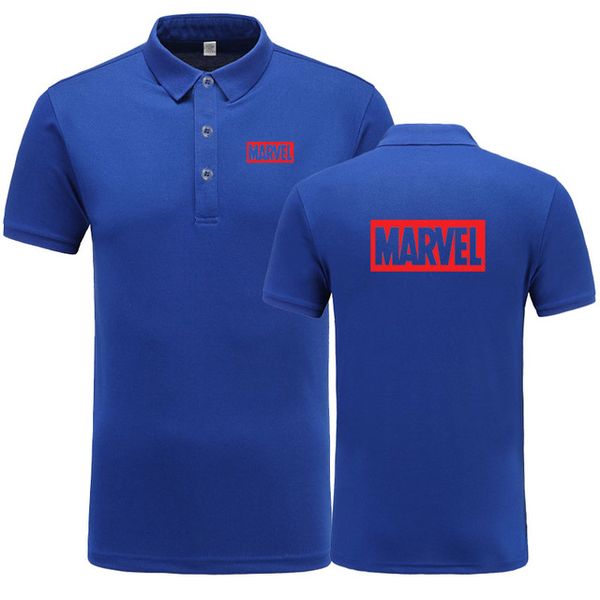 новый летний короткий рукав polo homme хлопка высокого качества способа marvel логотип печати поло повседневный business камиза е е
новый летний короткий рукав polo homme хлопка высокого качества способа marvel логотип печати поло повседневный business камиза е е