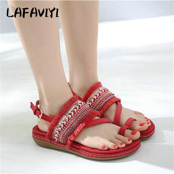 new 2020 sweet gladiator sandals women's string bead shoes buckle flat shoes large size comfortable national wind sandals, Black
new 2020 sweet gladiator sandals women's string bead shoes buckle flat shoes large size comfortable national wind sandals, Black