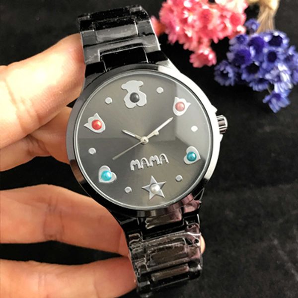 Trend Bear Pearl Мультяшный Стиль Модные часы Han Fashion Личность Мультфильм Часы Ms. Simple Квар
Trend Bear Pearl Мультяшный Стиль Модные часы Han Fashion Личность Мультфильм Часы Ms. Simple Квар