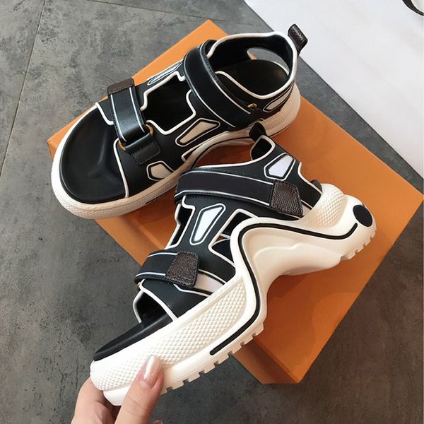 2020 new women archlight sandal designer shoes women's sandals 1a7u60 technical fabric fashion casual with box size 36-40, Black
2020 new women archlight sandal designer shoes women's sandals 1a7u60 technical fabric fashion casual with box size 36-40, Black