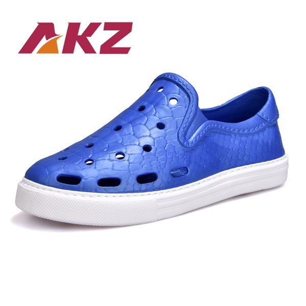 akz new jelly shoes summer men's sandals beach flip flops pu leather breathable comfortable men casual shoes male flats, Black
akz new jelly shoes summer men's sandals beach flip flops pu leather breathable comfortable men casual shoes male flats, Black