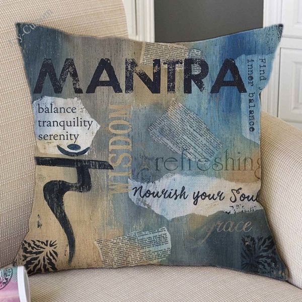 18" blue vintage yoga art letters print cotton linen sofa throw pillow case concealed zipper home decorative chair cushion cover
18" blue vintage yoga art letters print cotton linen sofa throw pillow case concealed zipper home decorative chair cushion cover