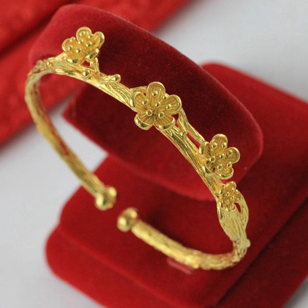 womens cuff bangle 18k yellow gold filled flower patterned beautiful womens accessories dia 60mm perfect jewelry, Black
womens cuff bangle 18k yellow gold filled flower patterned beautiful womens accessories dia 60mm perfect jewelry, Black