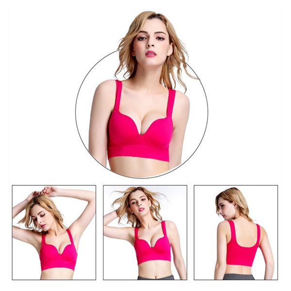 gym clothing mesh brathable sport sports bra women push up female fitness underwear seamless mujer running yoga, White;black
gym clothing mesh brathable sport sports bra women push up female fitness underwear seamless mujer running yoga, White;black