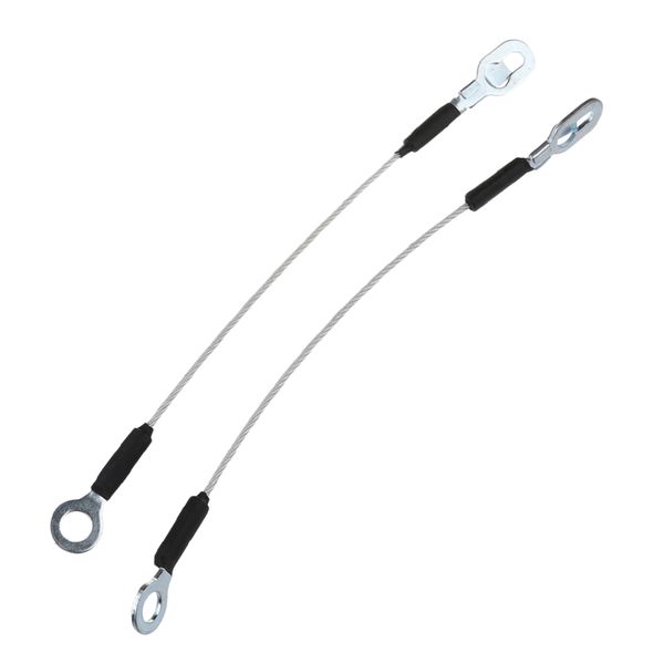 1 pair heavy duty tailgate support cables wires set left and right sides replacement for chevy gmc c/k 1500 2500 3500 1988-2002 
1 pair heavy duty tailgate support cables wires set left and right sides replacement for chevy gmc c/k 1500 2500 3500 1988-2002