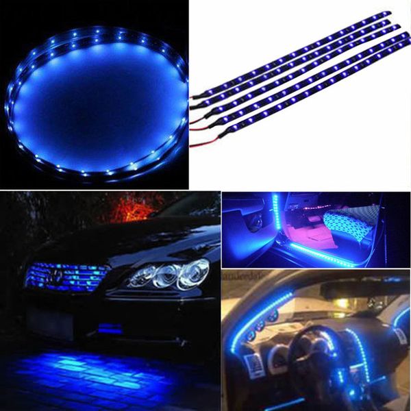 10x 30cm waterproof 15 blue led car vehicle motor grill flexible light strips 12v selling
10x 30cm waterproof 15 blue led car vehicle motor grill flexible light strips 12v selling