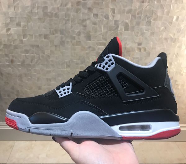 2019 new bred 4 4s mens basketball shoes rumored cool grey black pink cactus jack white cement mens designer sport sneakers size us 7-13
2019 new bred 4 4s mens basketball shoes rumored cool grey black pink cactus jack white cement mens designer sport sneakers size us 7-13