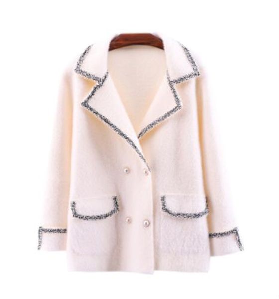 autumn new sweet full sleeve turn-down collar loose short cashmere coats korean winter thick warm woolen coat, Black
autumn new sweet full sleeve turn-down collar loose short cashmere coats korean winter thick warm woolen coat, Black