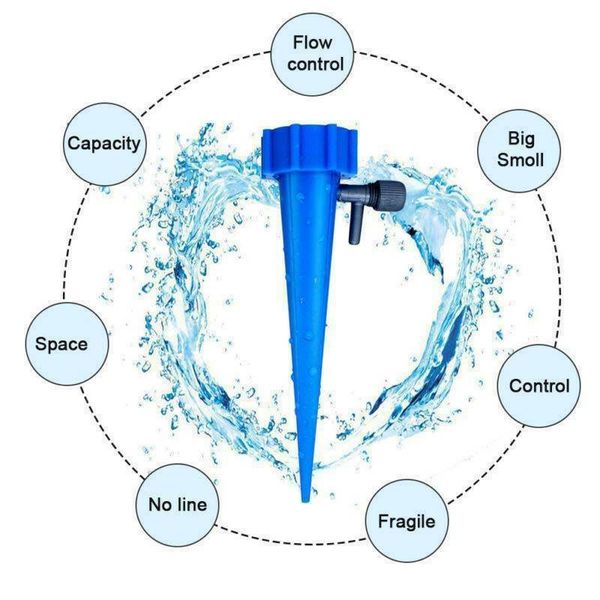 12x plant self watering adjustable stakes automatic garden cone bottle irrigation watering spike plant flower waterers
12x plant self watering adjustable stakes automatic garden cone bottle irrigation watering spike plant flower waterers