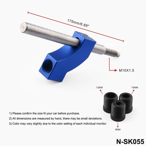 applicable for 's gear shifter extension rod stainless steel adjustable height shift lever shift head
applicable for 's gear shifter extension rod stainless steel adjustable height shift lever shift head