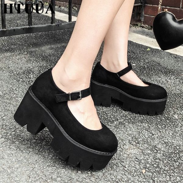 htuua 2019 autumn women pumps mary jane thick platform shoes woman black casual round toe ankle buckle high heels sx3180 t200525
htuua 2019 autumn women pumps mary jane thick platform shoes woman black casual round toe ankle buckle high heels sx3180 t200525