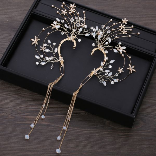 clip-on & screw back wedding bride ear hang hook holeless earrings drop for women non pierced dangle earring party dance jewelry accessories, Silver
clip-on & screw back wedding bride ear hang hook holeless earrings drop for women non pierced dangle earring party dance jewelry accessories, Silver