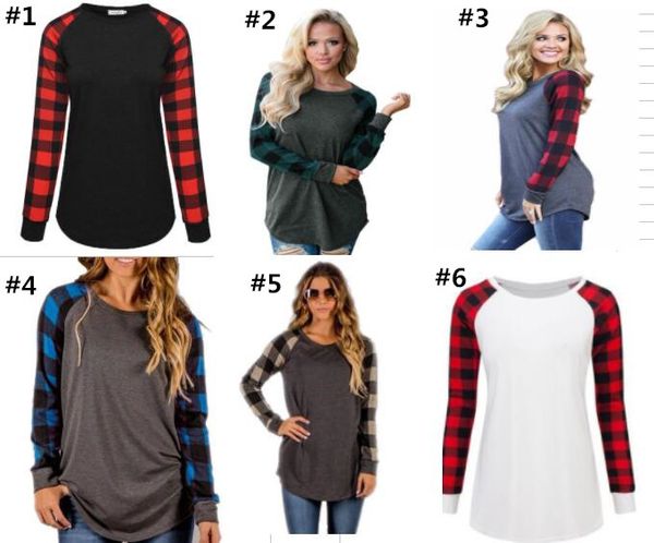 s-5xl plaid panel raglan women t shirt long sleeve patchwork blouses spring autumn t-shirt casual pullover ladies tshirts blouse new, Blue
s-5xl plaid panel raglan women t shirt long sleeve patchwork blouses spring autumn t-shirt casual pullover ladies tshirts blouse new, Blue