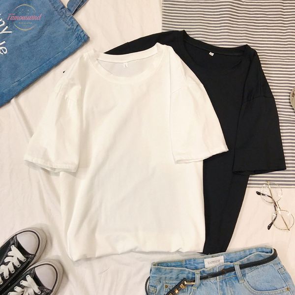 harajuku tee shirt 4 solid color basic t shirt women casual o neck summer korean hipster streetwear white tshirt
harajuku tee shirt 4 solid color basic t shirt women casual o neck summer korean hipster streetwear white tshirt