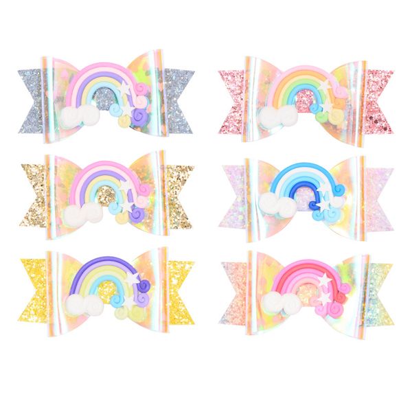 glitter felt hiar clips lovely girls rainbow hairpins 10.5cm hairpins cute kids big bowknots hair accessories wholesale 18pcs, Slivery;white
glitter felt hiar clips lovely girls rainbow hairpins 10.5cm hairpins cute kids big bowknots hair accessories wholesale 18pcs, Slivery;white