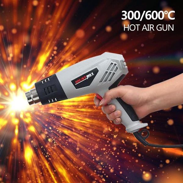 heavy duty 2000w air heat gun wall decor stripper 2 heat settings 300