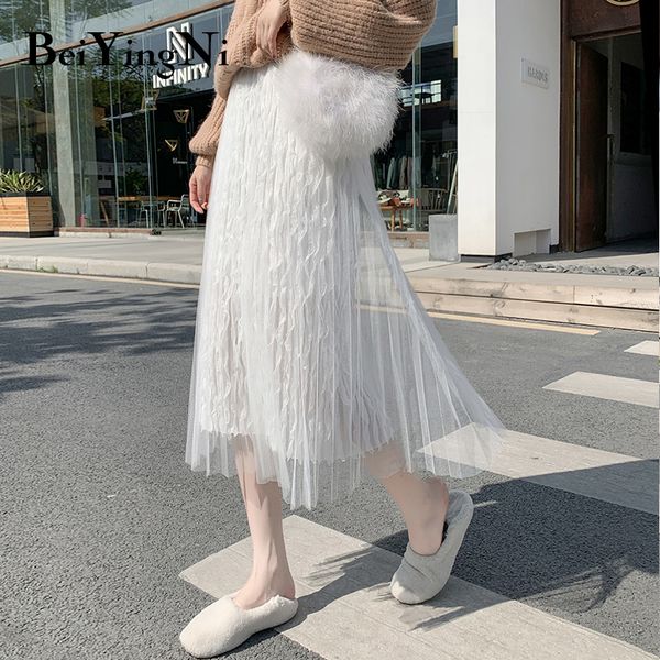 beiyingni vintage pleated skirt for women long high waist midi skirts tutu casual fashion saias mujer chic solid faldas femme, Black
beiyingni vintage pleated skirt for women long high waist midi skirts tutu casual fashion saias mujer chic solid faldas femme, Black