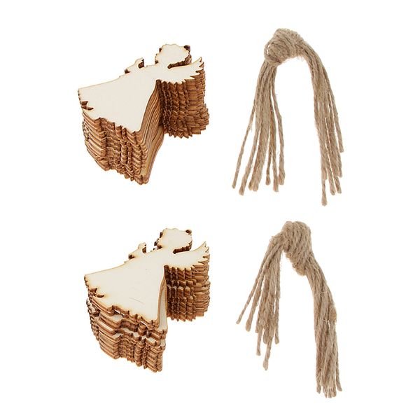 24 pieces wooden pendants with jute twine angel shape wooden tags festive gift hanging tags wood cutouts xmas tree decoration
24 pieces wooden pendants with jute twine angel shape wooden tags festive gift hanging tags wood cutouts xmas tree decoration