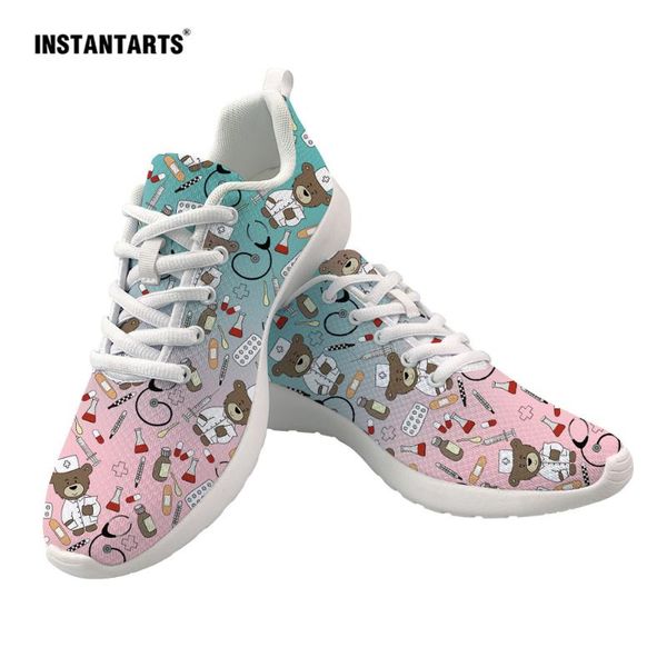 instantarts cute gradient shoes hopital bear print breathable casual women flats sneakers spring comfort footwear, Black
instantarts cute gradient shoes hopital bear print breathable casual women flats sneakers spring comfort footwear, Black