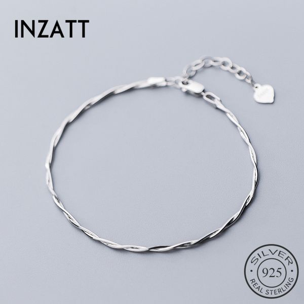 inzareal 925 sterling silver minimalist snake chain bracelet for fashion women 2019 party geometric fine jewelry classic gift, Golden;silver
inzareal 925 sterling silver minimalist snake chain bracelet for fashion women 2019 party geometric fine jewelry classic gift, Golden;silver