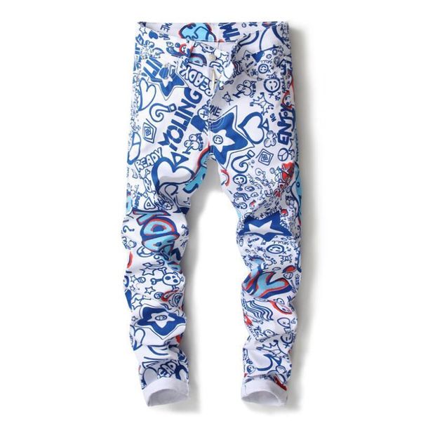 2019 mens summer jeans mens new fashion skinny casual colorful moto&biker denim pencil pants cotton jeans, Blue
2019 mens summer jeans mens new fashion skinny casual colorful moto&biker denim pencil pants cotton jeans, Blue