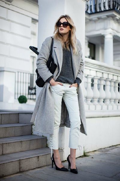 gray solid long wool coat elegant casual wide-waisted wool blend coat and jacket v neck long women coats autumn winter, Black
gray solid long wool coat elegant casual wide-waisted wool blend coat and jacket v neck long women coats autumn winter, Black
