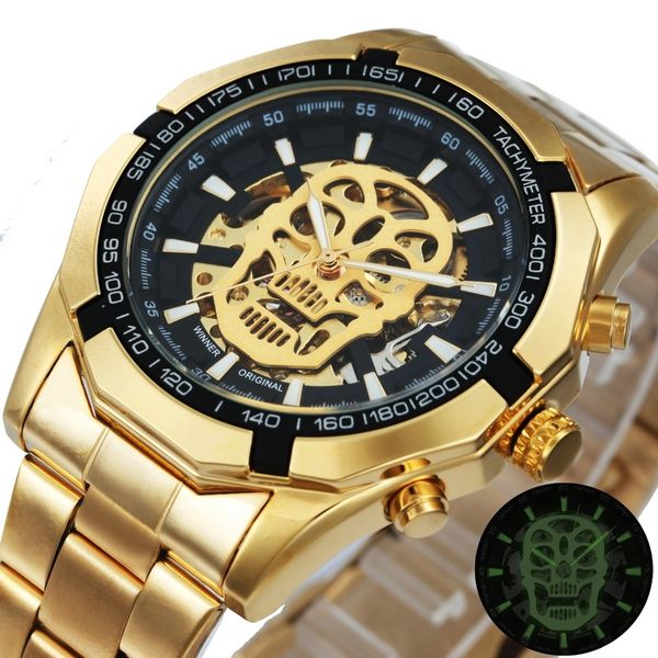 winner official golden automatic watch men steel strap skeleton mechanical skull watches brand luxury dropshipping wholesale cj191213, Slivery;brown
winner official golden automatic watch men steel strap skeleton mechanical skull watches brand luxury dropshipping wholesale cj191213, Slivery;brown