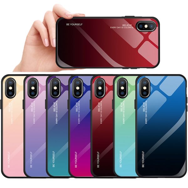 gradient colorful tempered glass case for iphone 7 8 plus 6 6s smartphone full cover stained glossy case for iphone xr x xs max
gradient colorful tempered glass case for iphone 7 8 plus 6 6s smartphone full cover stained glossy case for iphone xr x xs max