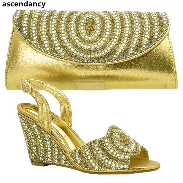 latest gold color matching italian shoe and bag set women shoes and bag set in italy nigerian women wedding shoes sets, Black
latest gold color matching italian shoe and bag set women shoes and bag set in italy nigerian women wedding shoes sets, Black