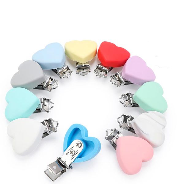 silicone dentition heart shaped clips bpa diy baby soother nursing teethiing toys pacifier clips for feeding pacifier chain
silicone dentition heart shaped clips bpa diy baby soother nursing teethiing toys pacifier clips for feeding pacifier chain