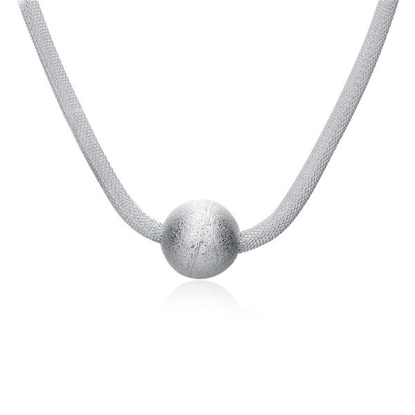 plated sterling silver necklace 18inchs*6mm big sand ball net necklace fmsn182 sale 925 silver plate jewelry pendant necklaces
plated sterling silver necklace 18inchs*6mm big sand ball net necklace fmsn182 sale 925 silver plate jewelry pendant necklaces