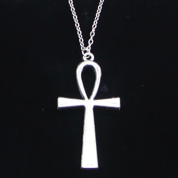 new fashion necklace 52x28mm cross egyptian ankh life symbol silver pendants short long women men colar gift jewelry choker
new fashion necklace 52x28mm cross egyptian ankh life symbol silver pendants short long women men colar gift jewelry choker
