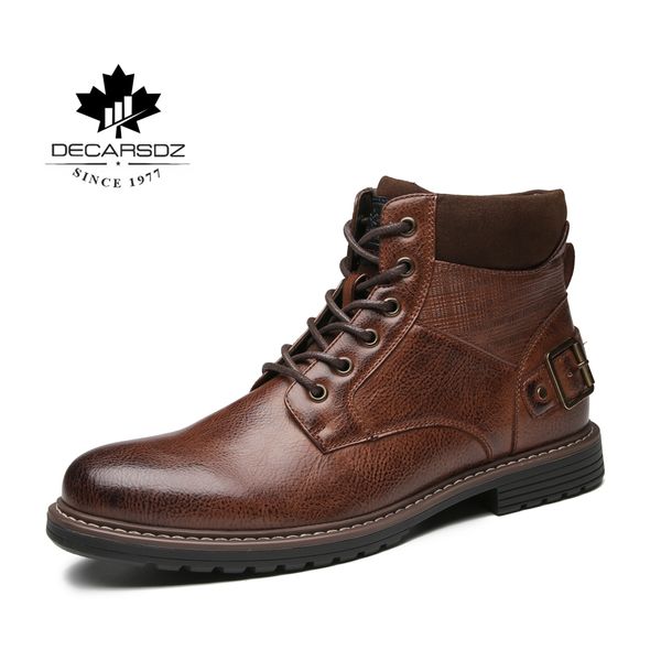 boots men 2019 fashion design men boots man lace-up handmade brand leather botas new classic autumn shoes retro basic, Black
boots men 2019 fashion design men boots man lace-up handmade brand leather botas new classic autumn shoes retro basic, Black