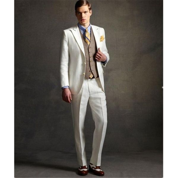 new men's suit two-piece suit (jacket + pants) men's business dress wedding groom groomsmen dress support custom, White;black
new men's suit two-piece suit (jacket + pants) men's business dress wedding groom groomsmen dress support custom, White;black