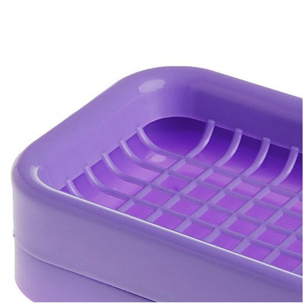 plastic bathroom soap box holder double layer drainage non-slip dish draining (purple
plastic bathroom soap box holder double layer drainage non-slip dish draining (purple