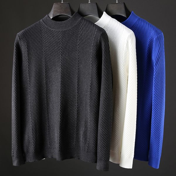 brand light luxury 2020 autumn and winter new semi-turtleneck pure color sweater men thickened warm jumper, White;black
brand light luxury 2020 autumn and winter new semi-turtleneck pure color sweater men thickened warm jumper, White;black