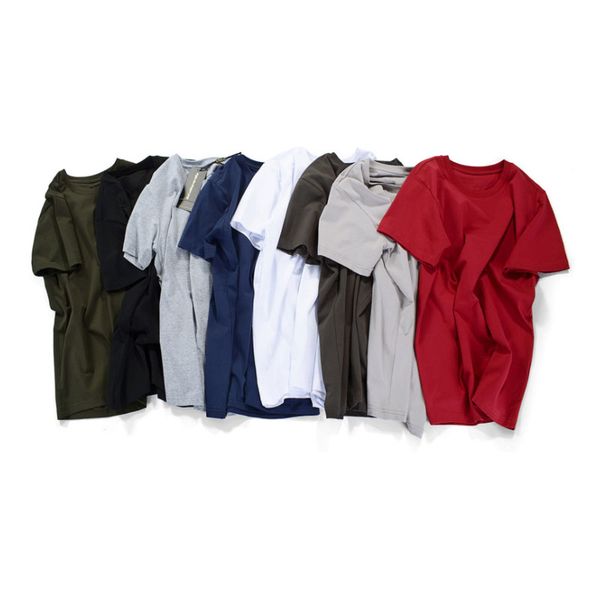 summer new solid color short-sleeved t-shirt men's cotton bottoming shirt blank t-shirt advertising shirt (50 pieces can be customized, White;black
summer new solid color short-sleeved t-shirt men's cotton bottoming shirt blank t-shirt advertising shirt (50 pieces can be customized, White;black