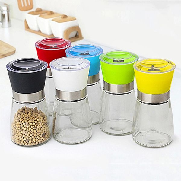 kitchen tool salt pepper grinder mill manual glass pepper muller spice grinding bottle seasoning pot colorful condiment grinders dbc vt1032
kitchen tool salt pepper grinder mill manual glass pepper muller spice grinding bottle seasoning pot colorful condiment grinders dbc vt1032